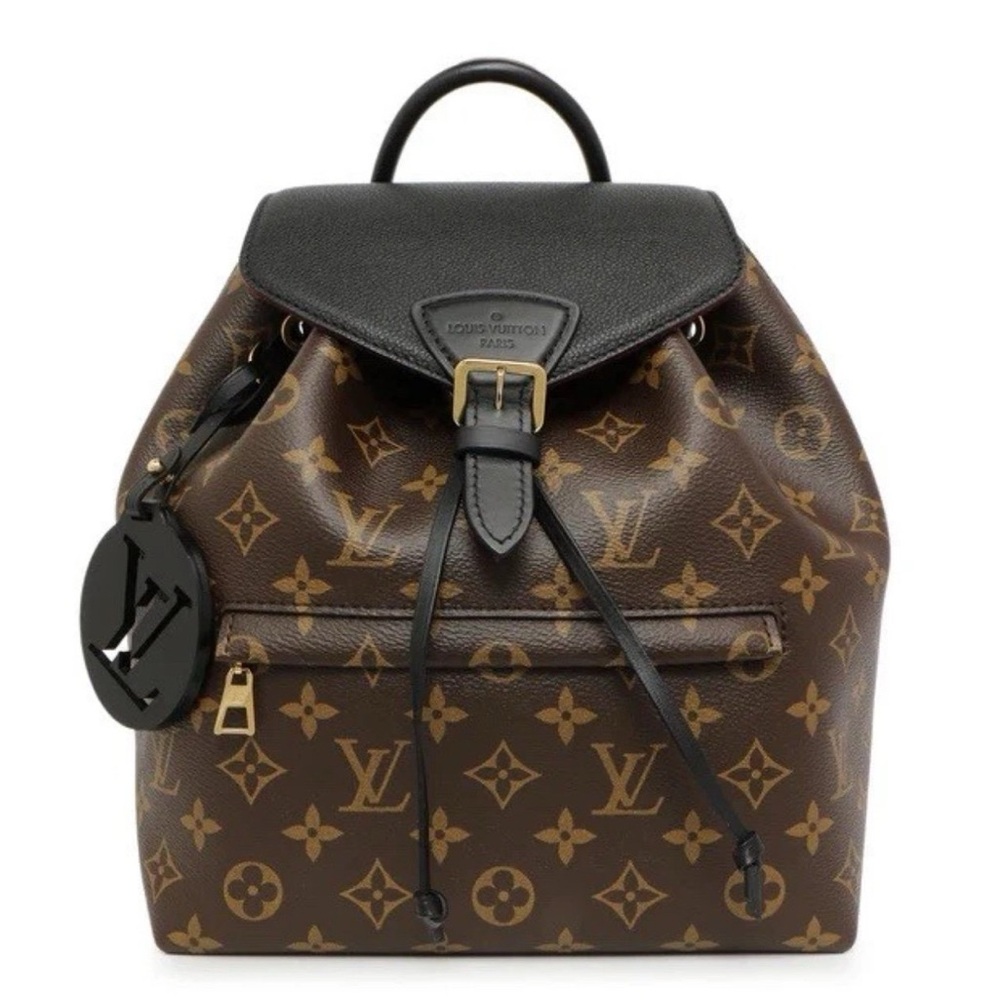 Louis Vuitton Brown and Black Monogram Backpack